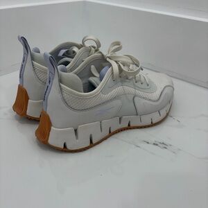 Reebok White and Lavender Sneakers